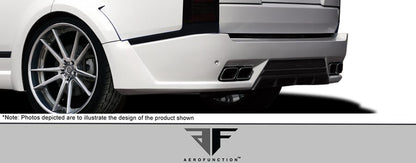 Aero Function AF-1 Wide Body Rear Lip Add On Spoiler Compatible With 2013-2021 Land Rover Range Rover - 1 Piece - 109707