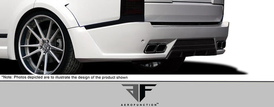 Aero Function AF-1 Wide Body Rear Lip Add On Spoiler Compatible With 2013-2021 Land Rover Range Rover - 1 Piece - 109707
