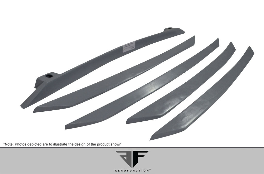 Aero Function AF-1 Wide Body Grille Compatible With 2013-2021 Land Rover Range Rover - 5 Piece - 109710