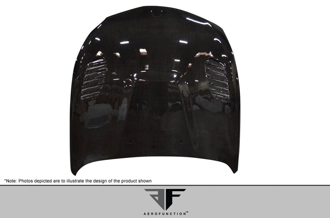 Aero Function AF-1 Carbon Hood Compatible With 2004-2010 BMW 6 Series - 1 Piece - 109741