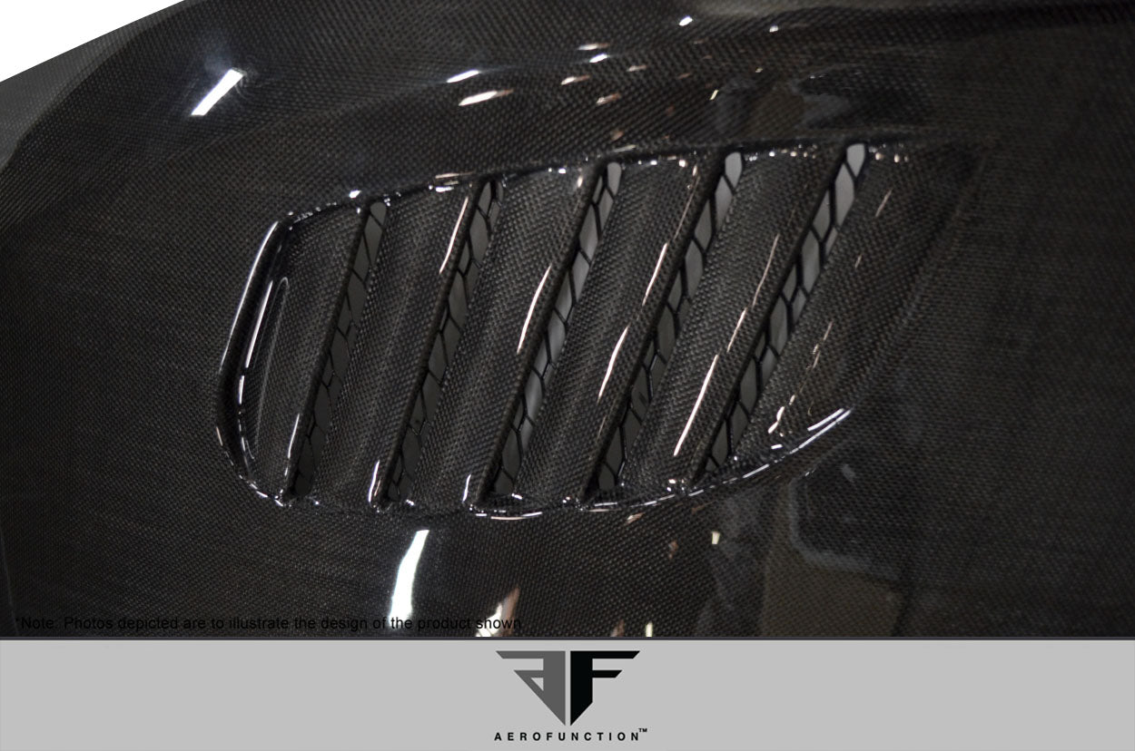 Aero Function AF-1 Carbon Hood Compatible With 2004-2010 BMW 6 Series - 1 Piece - 109741
