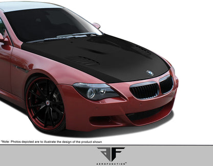 Aero Function AF-1 Carbon Hood Compatible With 2004-2010 BMW 6 Series - 1 Piece - 109741
