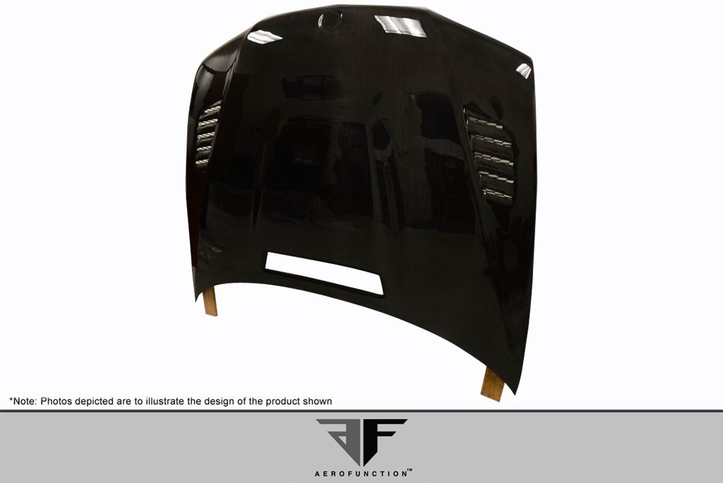 Aero Function AF-2 Carbon Hood Compatible With 2001-2006 BMW M3 - 1 Piece - 109742