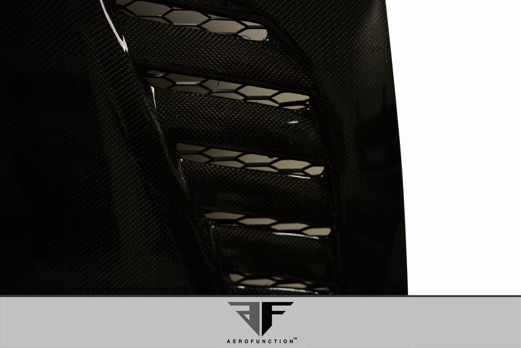 Aero Function AF-2 Carbon Hood Compatible With 2001-2006 BMW M3 - 1 Piece - 109742