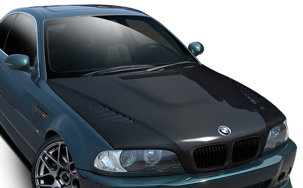 Aero Function AF-2 Carbon Hood Compatible With 2001-2006 BMW M3 - 1 Piece - 109742
