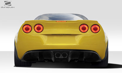 Extreme Dimensions Duraflex GT Racing Rear Lip Add On Spoiler Compatible With 2005-2013 Chevrolet Corvette - 5 Piece - 109789