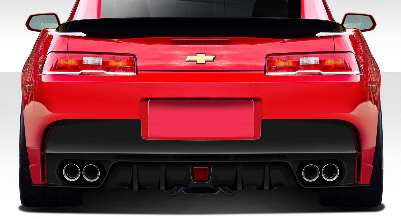 Extreme Dimensions Duraflex GT Concept Rear Bumper Cover Compatible With 2014-2015 Chevrolet Camaro - 1 Piece - 109797