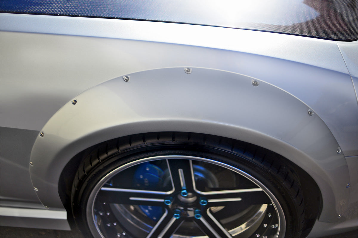 Extreme Dimensions Duraflex GT Concept Wide Body Front Fenders Flares Compatible With 2010-2015 Chevrolet Camaro - 2 Piece - 109799