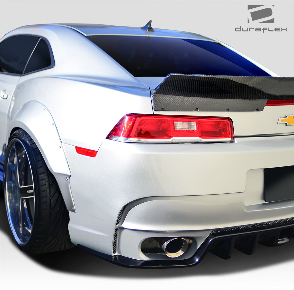 Extreme Dimensions Duraflex GT Concept Wide Body Rear Fender Flares Compatible With 2010-2015 Chevrolet Camaro - 2 Piece - 109800