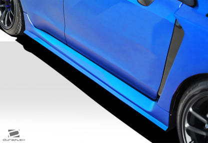 Extreme Dimensions Duraflex NBR Concept Side Skirts Rocker Panels Compatible With 2015-2021 Subaru WRX - 2 Piece - 109822