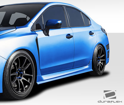 Extreme Dimensions Duraflex NBR Concept Side Skirts Rocker Panels Compatible With 2015-2021 Subaru WRX - 2 Piece - 109822