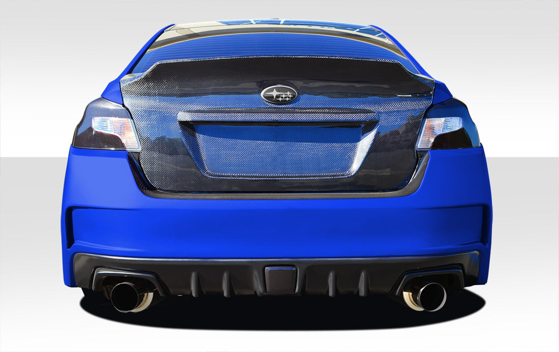 Extreme Dimensions Duraflex NBR Concept Rear Bumper Cover Compatible With 2015-2021 Subaru WRX - 1 Piece - 109823