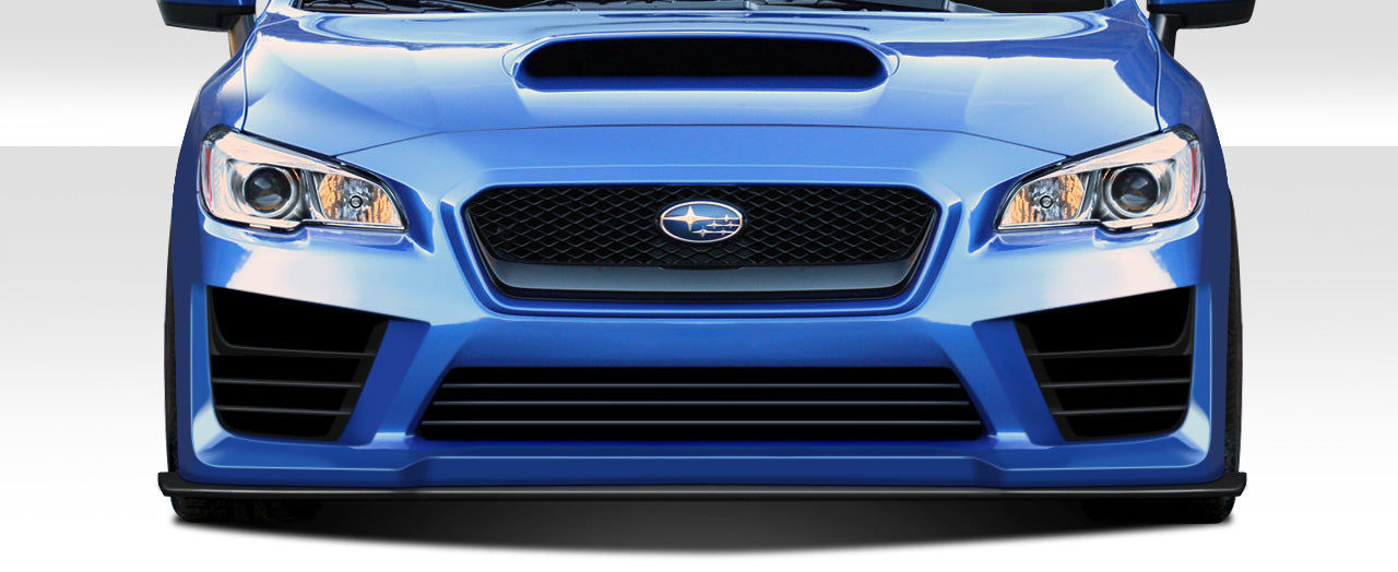 Extreme Dimensions Duraflex NBR Concept Front Lip Spoiler Splitter Compatible With 2015-2021 Subaru WRX - 1 Piece - 109826