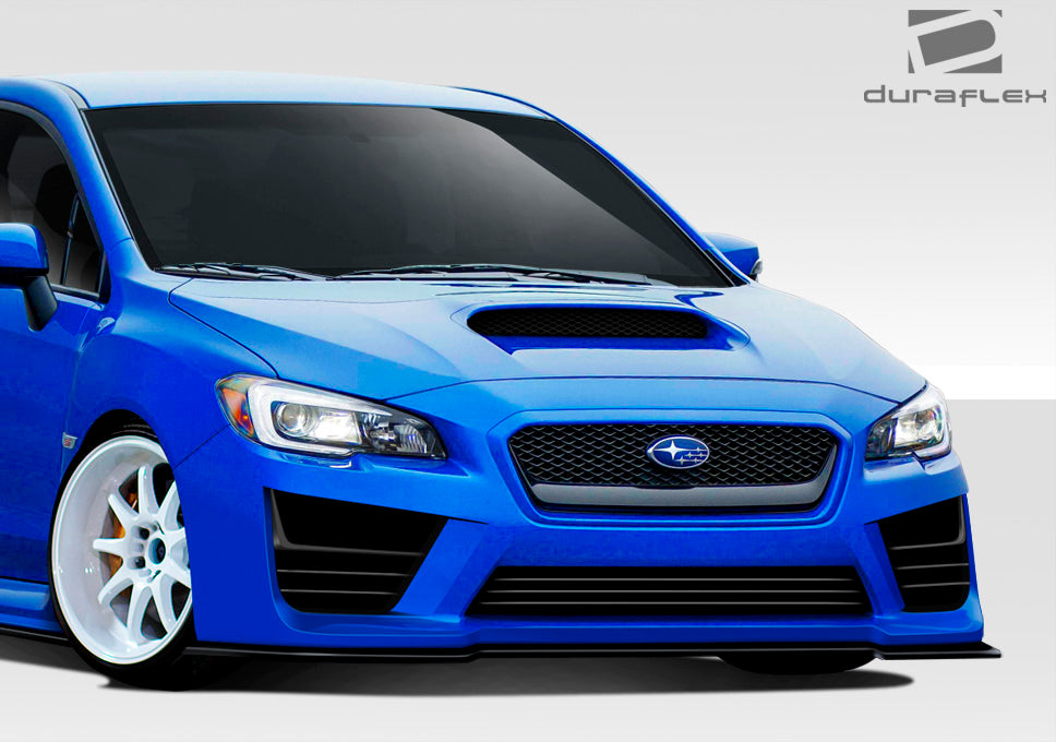 Extreme Dimensions Duraflex NBR Concept Front Lip Spoiler Splitter Compatible With 2015-2021 Subaru WRX - 1 Piece - 109826