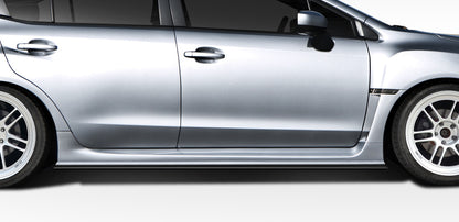 Extreme Dimensions Duraflex NBR Concept Side Splitters Compatible With 2015-2021 Subaru WRX - 2 Piece - 109827