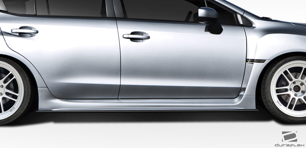 Extreme Dimensions Duraflex NBR Concept Side Splitters Compatible With 2015-2021 Subaru WRX - 2 Piece - 109827