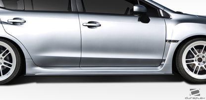 Extreme Dimensions Duraflex NBR Concept Side Splitters Compatible With 2015-2021 Subaru WRX - 2 Piece - 109827