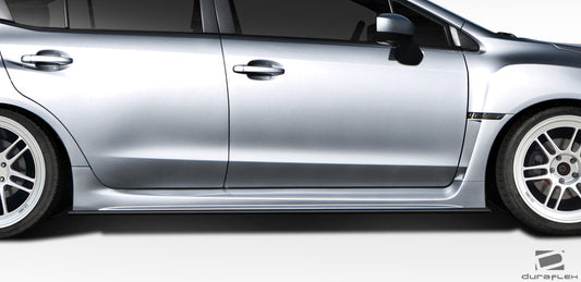 Extreme Dimensions Duraflex NBR Concept Side Splitters Compatible With 2015-2021 Subaru WRX - 2 Piece - 109827