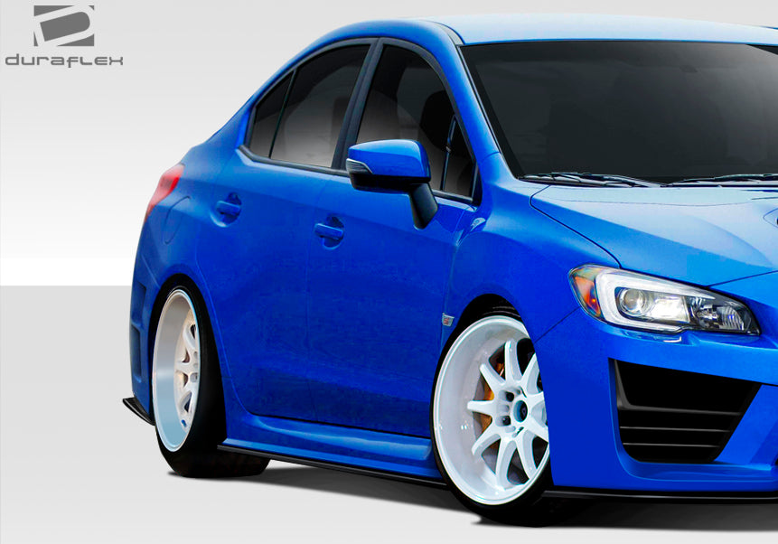 Extreme Dimensions Duraflex NBR Concept Side Splitters Compatible With 2015-2021 Subaru WRX - 2 Piece - 109827