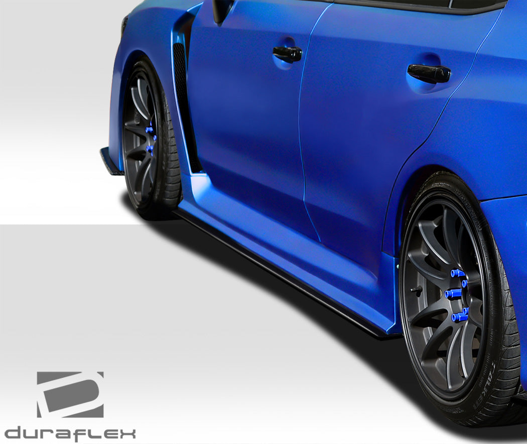 Extreme Dimensions Duraflex NBR Concept Side Splitters Compatible With 2015-2021 Subaru WRX - 2 Piece - 109827