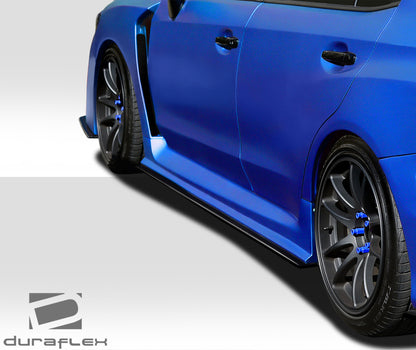 Extreme Dimensions Duraflex NBR Concept Side Splitters Compatible With 2015-2021 Subaru WRX - 2 Piece - 109827