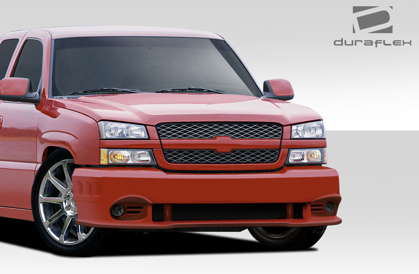 Extreme Dimensions Duraflex BT-3 Front Bumper Cover Compatible With 2003-2006 Chevrolet Silverado - 1 Piece - 109912