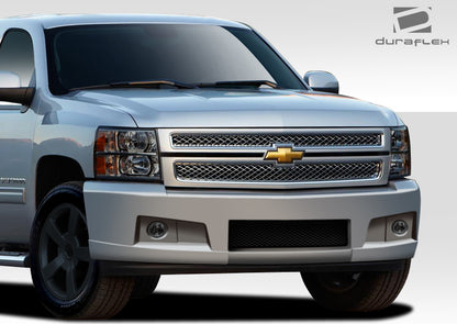 Extreme Dimensions Duraflex BT-1 Front Bumper Cover Compatible With 2007-2013 Chevrolet Silverado - 1 Piece - 109913