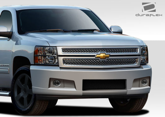 Extreme Dimensions Duraflex BT-1 Front Bumper Cover Compatible With 2007-2013 Chevrolet Silverado - 1 Piece - 109913