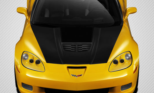 Carbon Creations Stingray Z Hood Compatible With 2005-2013 Chevrolet Corvette - 1 Piece - 109917