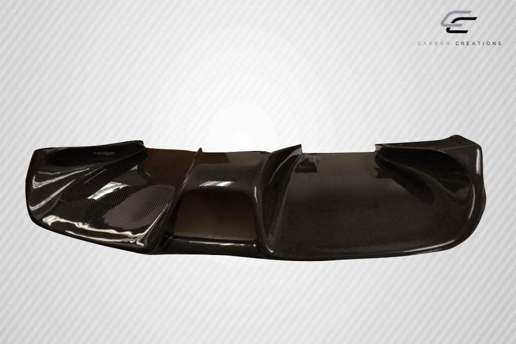 Carbon Creations GT Racing Rear Lip Add On Spoiler Compatible With 2005-2013 Chevrolet Corvette - 5 Piece - 109922