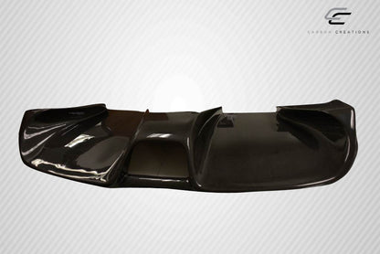 Carbon Creations GT Racing Rear Lip Add On Spoiler Compatible With 2005-2013 Chevrolet Corvette - 5 Piece - 109922