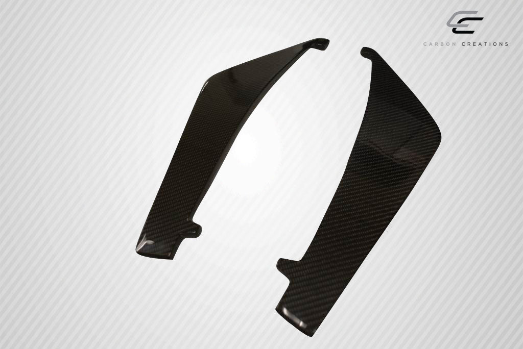 Carbon Creations GT Racing Rear Lip Add On Spoiler Compatible With 2005-2013 Chevrolet Corvette - 5 Piece - 109922