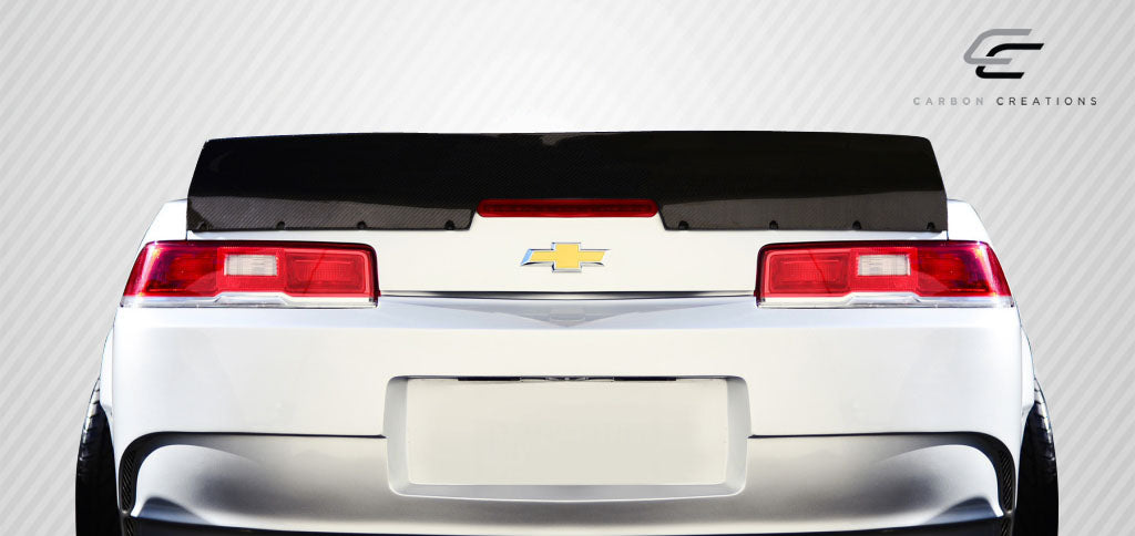 Carbon Creations GT Concept Wing Spoiler Compatible With 2014-2015 Chevrolet Camaro - 1 Piece - 109928