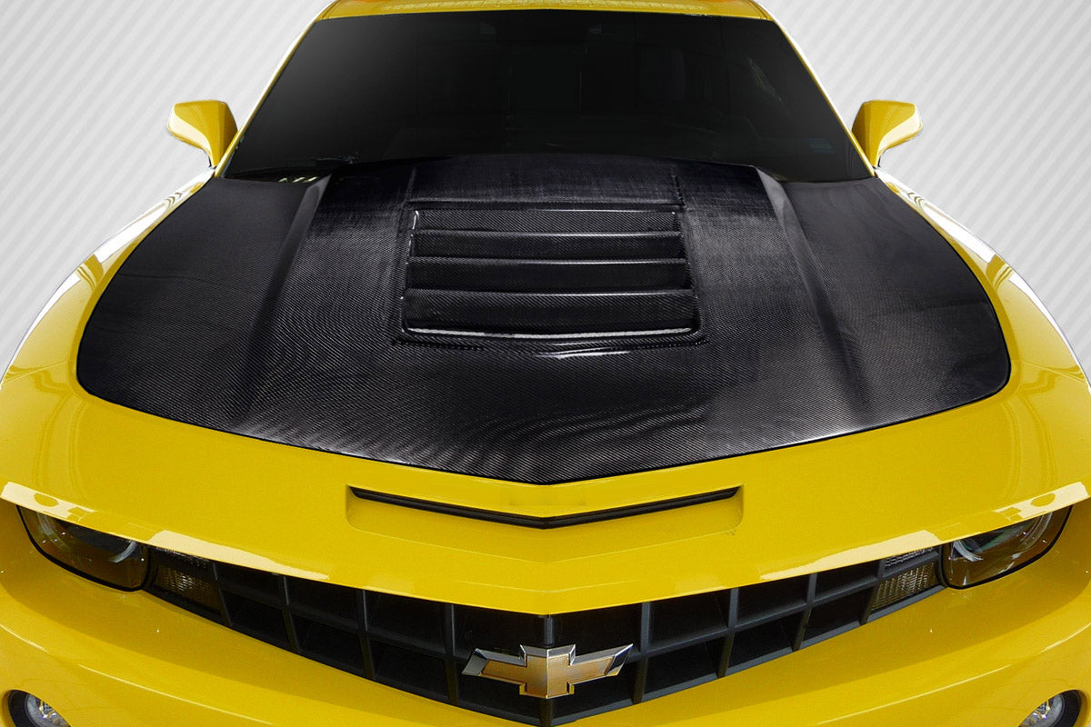 Carbon Creations GT Concept Hood Compatible With 2010-2015 Chevrolet Camaro - 1 Piece - 109929