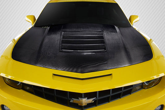 Carbon Creations GT Concept Hood Compatible With 2010-2015 Chevrolet Camaro - 1 Piece - 109929