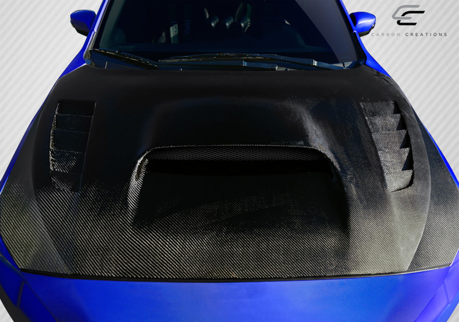 Carbon Creations NBR Concept Hood Compatible With 2015-2021 Subaru WRX - 1 Piece - 109931