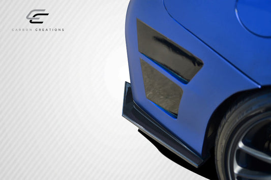 Carbon Creations NBR Concept Rear Splitters Compatible With 2015-2021 Subaru WRX - 2 Piece - 109934