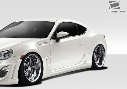 Extreme Dimensions Duraflex W-1 Side Skirts Compatible With 2013-2020 FRS 86 BRZ - 2 Piece - 109969