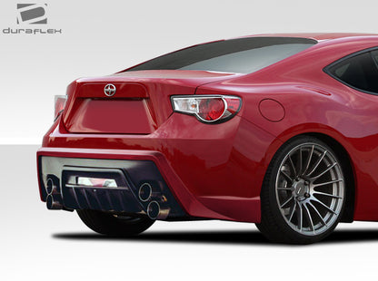 Extreme Dimensions Duraflex W-1 Rear Bumper Cover Compatible With 2013-2019 FRS 86 BRZ - 1 Piece - 109970