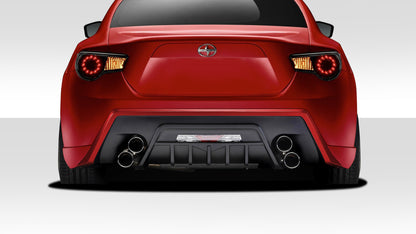 Extreme Dimensions Duraflex W-1 Rear Bumper Cover Compatible With 2013-2019 FRS 86 BRZ - 1 Piece - 109970