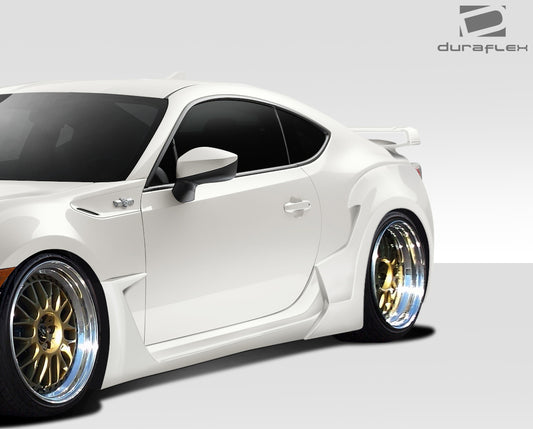 Extreme Dimensions Duraflex W-1 Rear Fender Flares Compatible With 2013-2020 FRS 86 BRZ - 2 Piece - 109971