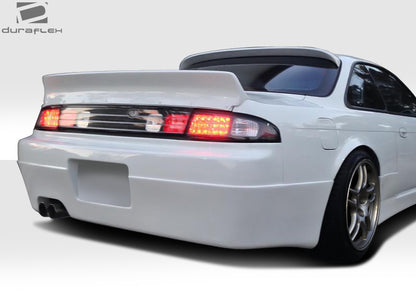 Extreme Dimensions Duraflex Supercool Rear Bumper Cover Compatible With 1995-1998 Nissan 240SX - 1 Piece - 109990