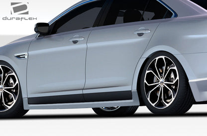 Extreme Dimensions Duraflex Racer Side Skirts Compatible With 2010-2019 Ford Taurus - 2 Piece - 107626