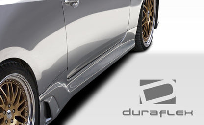 Extreme Dimensions Duraflex TP-R Side Skirts Compatible With 2010-2016 Hyundai Genesis - 2 Piece - 107750