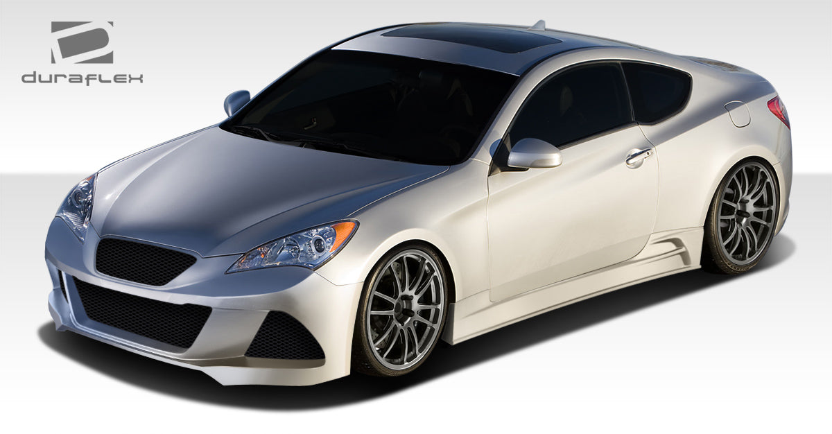 Extreme Dimensions Duraflex J-Spec Front Bumper Cover Compatible With 2010-2012 Hyundai Genesis - 1 Piece - 107752