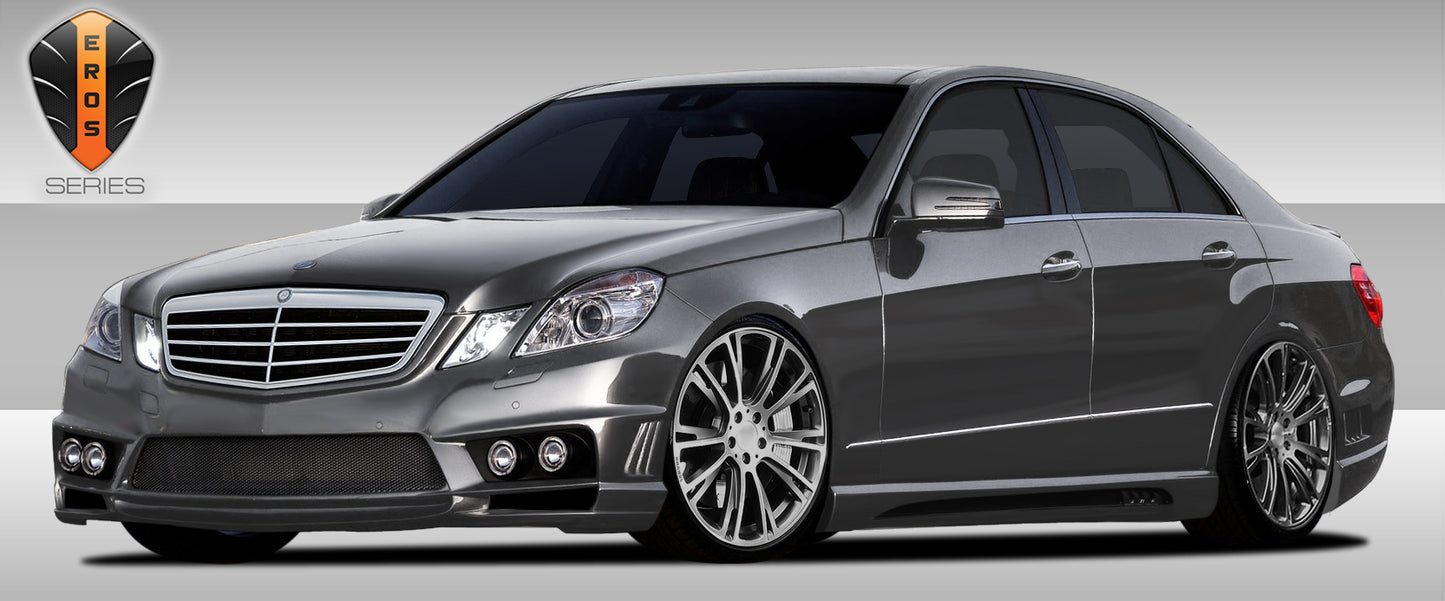 Extreme Dimensions Duraflex Eros Version 1 Front Bumper Cover Compatible with 2010-2013 Mercedes E Class W212 - 1 Piece - 107797
