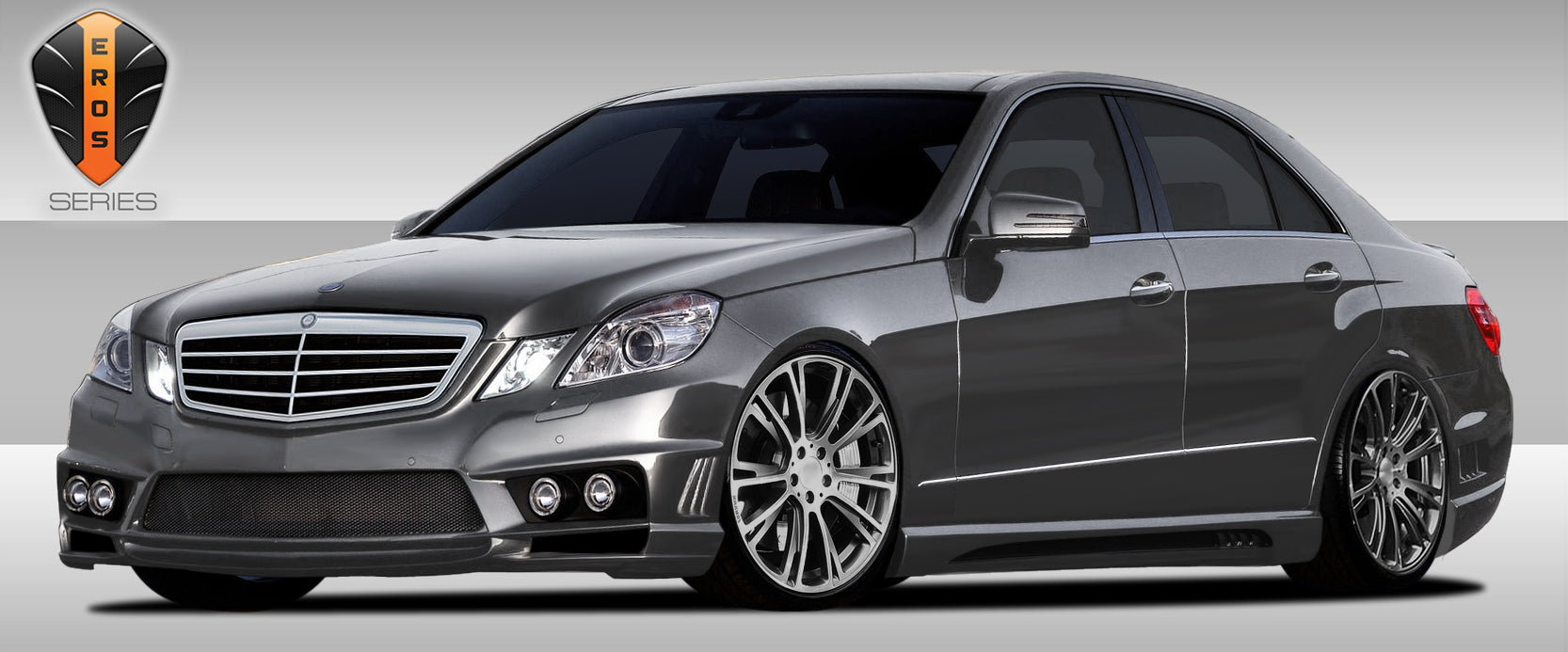 Extreme Dimensions Duraflex Eros Version 1 Front Bumper Cover Compatible with 2010-2013 Mercedes E Class W212 - 1 Piece - 107797