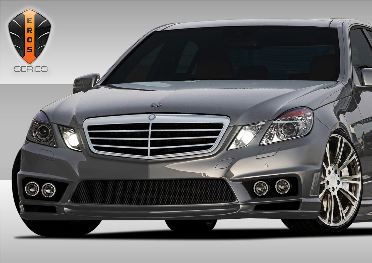 Extreme Dimensions Duraflex Eros Version 1 Front Bumper Cover Compatible with 2010-2013 Mercedes E Class W212 - 1 Piece - 107797