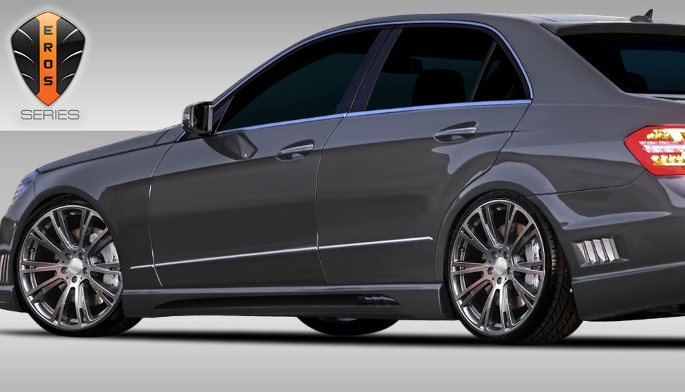 Extreme Dimensions Duraflex Eros Version 1 Side Skirts Compatible With 2010-2016 Mercedes E Class - 2 Piece - 107798
