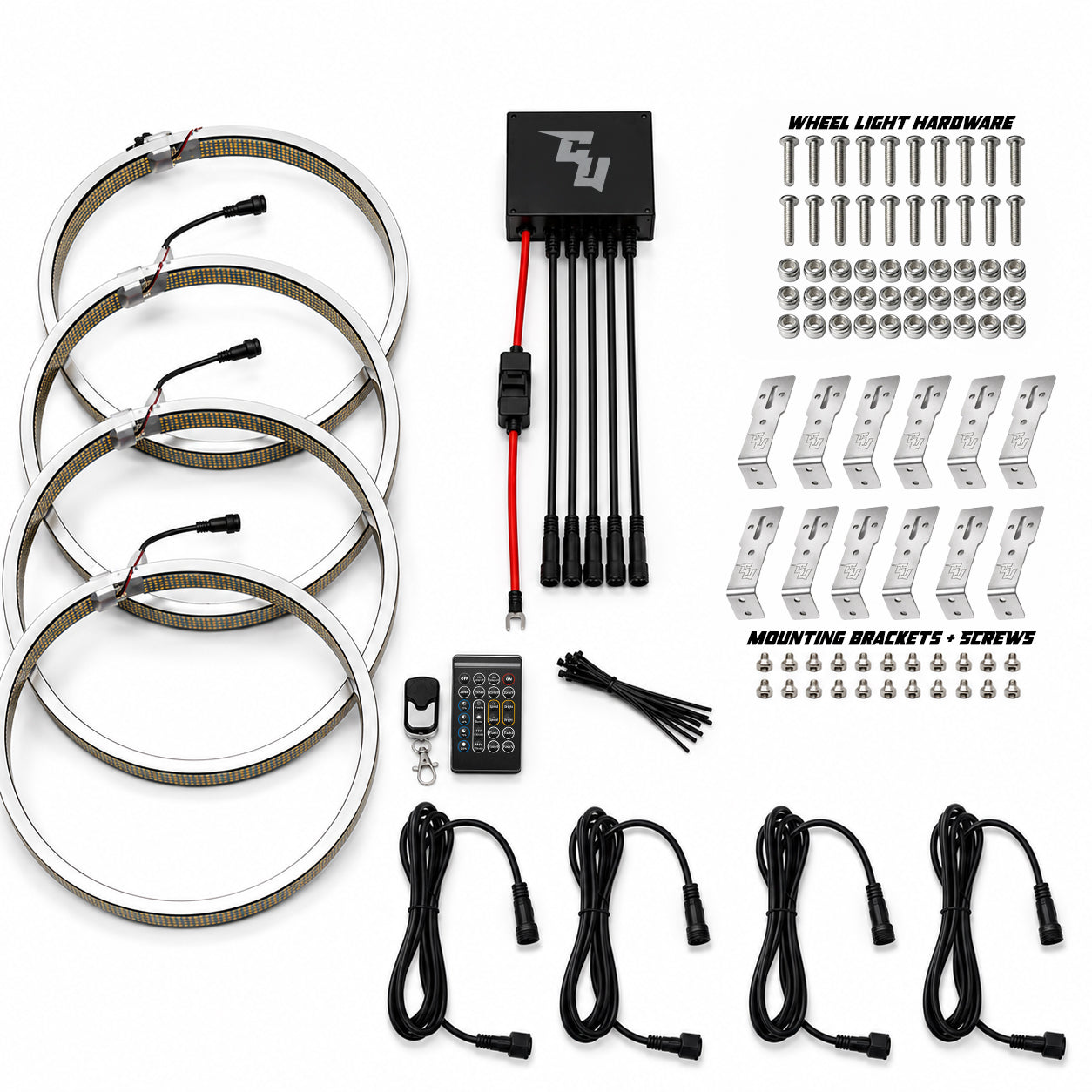 10 Row Ultra High Intensity Wheel Lights